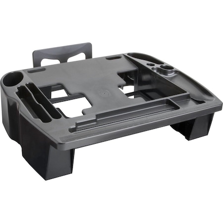 Compucessory Telephone Stand/Organizer 11-1/2" x 9-1/2" x 5" Black 55200