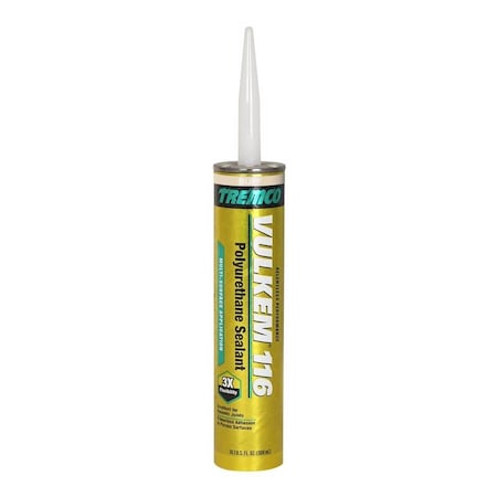 Vulkem 116 Buff Polyurethane Window and Door Caulk Sealant 10.1 fl. oz. 2674810334