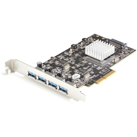 Startech.Com 4-PORT USB PCIE CARD 3.1 GEN 2 - 2 CHIPS PEXUSB314A2V2