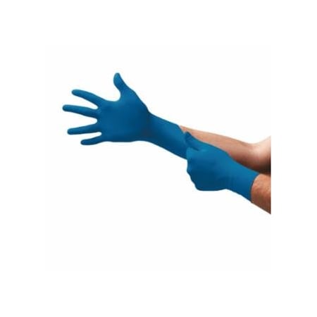 Ansell UltraSense US-220 Nitrile Disposable Gloves, Finger -11 mm; Palm -8 mm, Medium, Blue, 1000PK 748-US-220-M