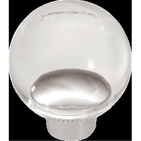 Gan Eden 1.25 in. Eclectic Knob - Lucite GA305984