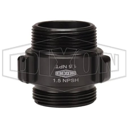Dixon Style N36 Double Male Rocker Lug Adapter, 1-1/2 in, MNPSH x MNPT N36-15S15T
