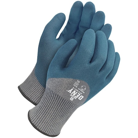 Bdg Cut Resistant, 3/4 Nitrile Coated Gloves, Cut Level A7, 15 ga, Lined, Sandy, M, 1 PR, Vendor Pack 99-9-3361-8-K