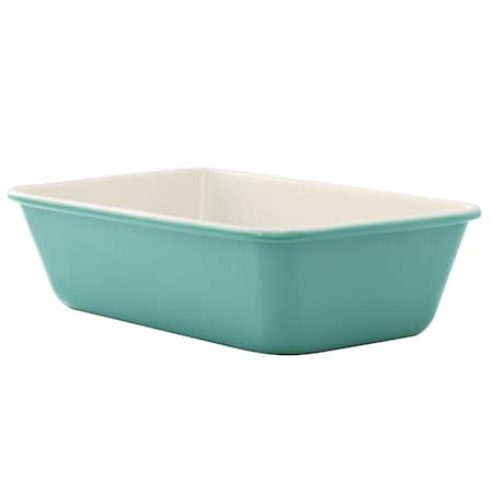 Martha Stewart Everyday Color Bake 9x5 Inch Rectangular Carbon Steel Loaf Pan in Teal 139889.01