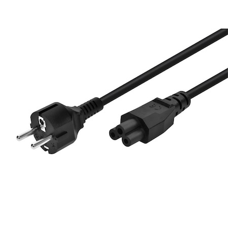 Monoprice Power Cord - CEE 7/7 , SCHUKO, Europe to IEC 60320 C5 18AWG_ 41086