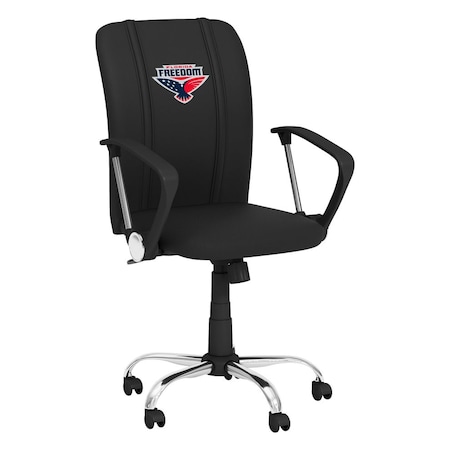 Dreamseat Curve Task Chair with Florida Freedom Primary Logo XZOCCURVE-PSPBR0025