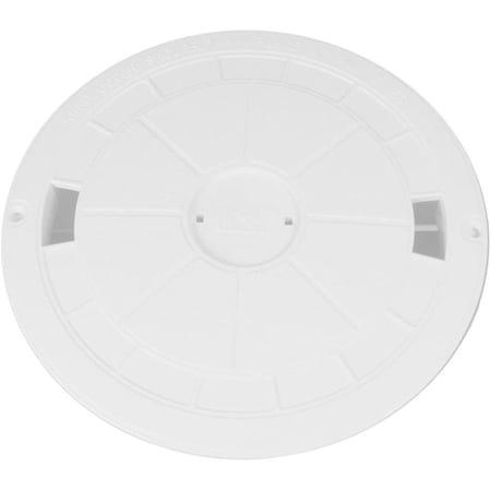 Custom Molded Products Round Skimmer Cover, White CMP25544000000