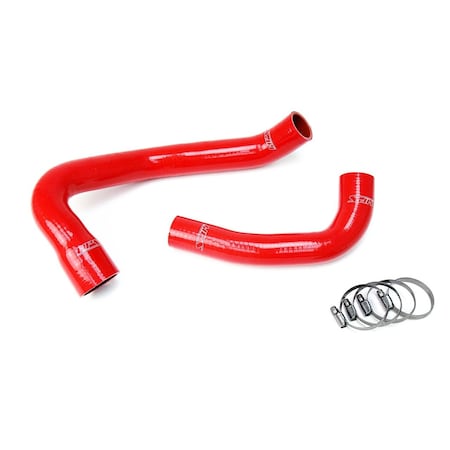 Hps Performance High Temp Reinforced Silicone Radiator Coolant Hose Kit, Red,  57-1688-RED