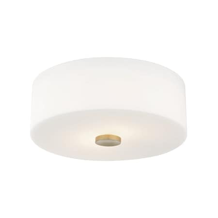 Mitzi Sophie 2 Light Flush Mount 11.75 In. Aged Brass H146502-AGB