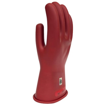 Enespro Voltage Gloves, Size 9, rubber, Red, ASTM Class: Class 0, 1000 VAC, 1500 VDC Max Use Voltage GC0R09