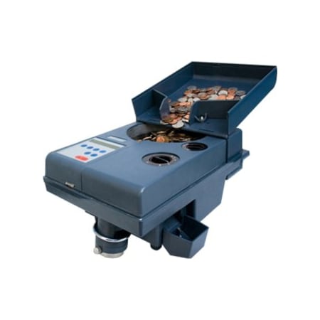 Accubanker CoinCounter, Blue, 11inH, 8-11/16inW AB610