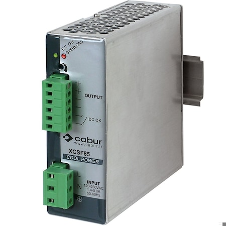Automation Systems Interconnect 12-15V DC DIN Rail Power Supply, 6A Out, 90-264V AC Input XCSF85B