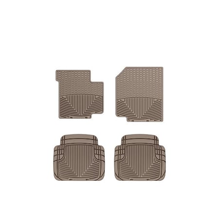 Weathertech Tan, Front and Rear All Weather Floor Mats W225TN-W50TN