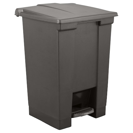 Rubbermaid Commercial STEP-ON CAN 12G/45L BLA 2089820