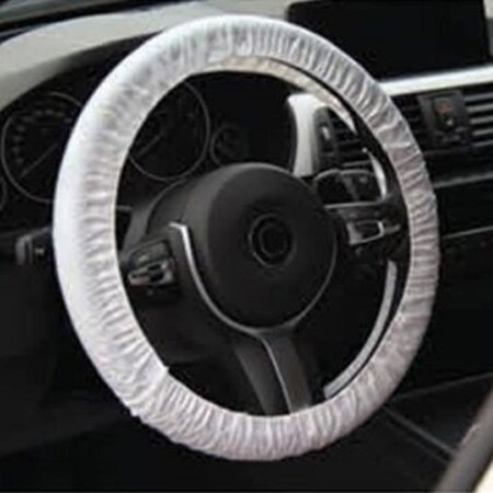 S.M. Arnold Disposable Steering Wheel Cover, 24 in L x 4 in W x 0.78 mil THK, 250PK 83-506