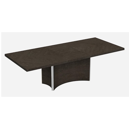 Homeroots Seven Piece Gray Solid Wood Dining Set with Six Chairs 366370