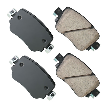Akebono 2016-17 Audi Q3 Q3 Quattro Rear Akebono Brake P, Eur1779 EUR1779