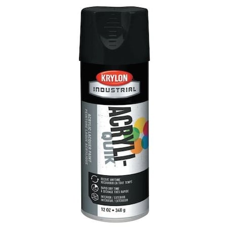 Krylon Industrial 5-Ball Int/Ext Semi-Flat Black K01613