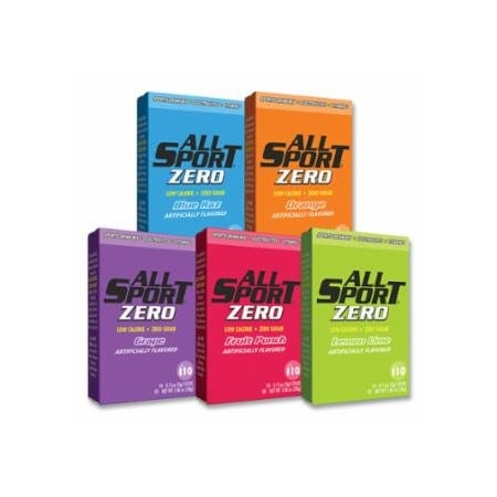 All Sport ZERO Drink Mix Powder Sticks , Assorted Flavors, 150 EA/CA, 150PK 977-41115