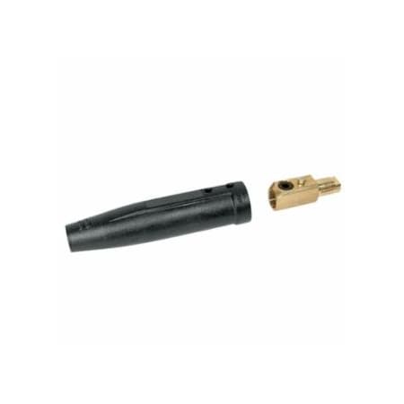 Best Welds Cable Connector, Male, Ball Point Connection, 1/0 AWG to 3/0 AWG Cable Capacity 900-2-MBP-1