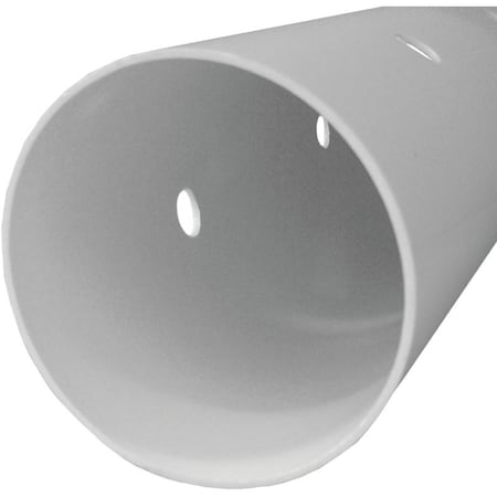 Genova JM Eagle 2733 Sewer Pipe, 3 in, 10 ft L, Solvent Weld, PVC, White D2729