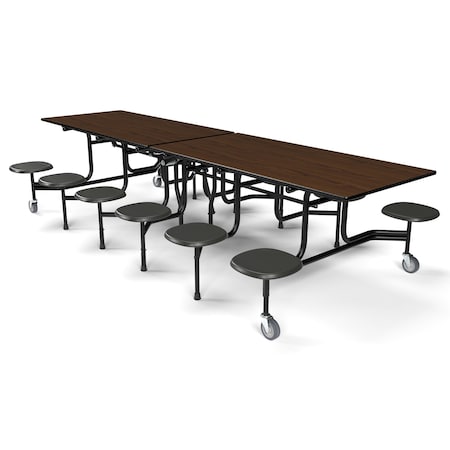 Palmer Hamilton Cafeteria Stool Table 59TV23293012-S12-MBL