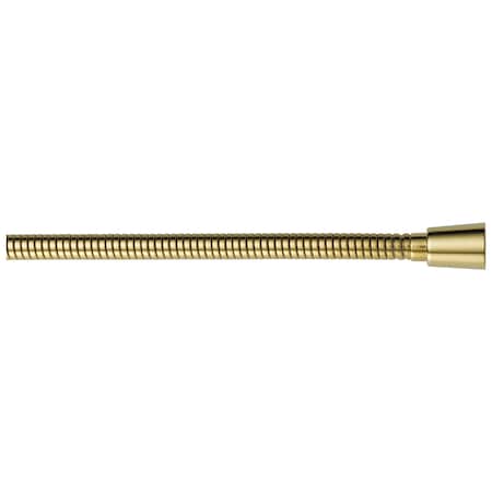 Delta Universal Showering Components 60 in-80 in Hand Shower Hose In Polished Brass U495D-PB60-PK
