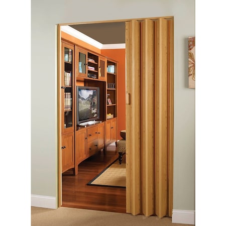 Spectrum Encore 24'' to 36'' W. x 80'' H. Oak Accordion Folding Door EN3280KL