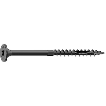 Camo Structural Screw, 5/16 in Thread, 4-1/2 in L, Flat Head, Star Drive, Sharp Point, PROTECH Ultra 4 Coated 0366214