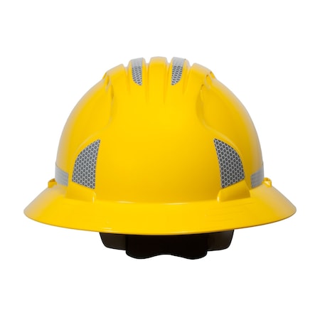 Pip HardHatReflectiveDecal, Silver, PIP, PK10 281-CR2FB-10