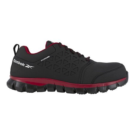 Reebok Men's Footwear, Black, Red, 8 1/2, RB4058 RB4058-W-08.5