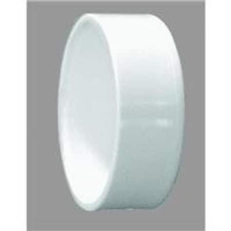 Charlotte Pipe And Foundry PVC 001161400HA 6 IN CAP SCHDULE 40 PVC DWV PVC 00116  1400HA