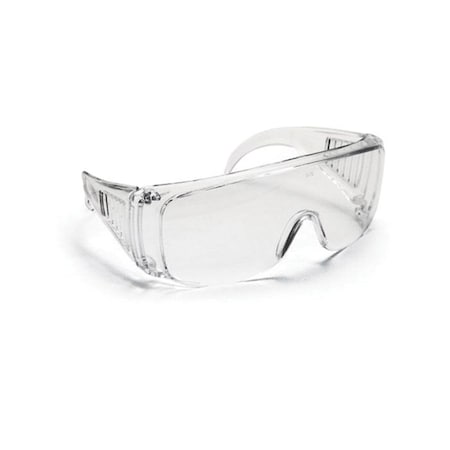 Sas Safety Worker Bees Lightweight Safety Glasses, Universal, Clear Lens, Clear Frame 5120