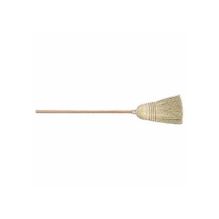 Anchor Brand Warehouse Broom, 20 in Trim L, 80/20 Corn/Sotol Fill, 42 in Handle, 12PK 103-W36-DZ
