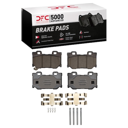 Dfc 5000 Advanced Disc Brake Pad Set,  1551-1347-01
