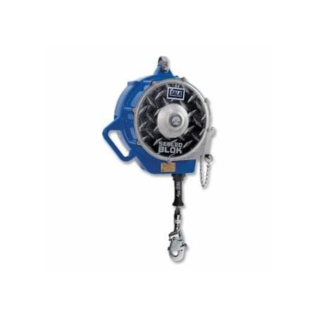 Dbi-Sala Sealed-Blok, Self-Retracting Lifeline, 3400171, 130 ft, Swivel Snap Hook Top, 420 lb, Swivel Snap 098-3400171