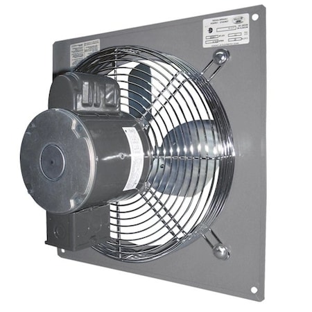 Canarm Exhaust Fan, Assembled, 1,700 RPM P12-1RS9M115