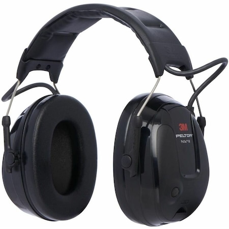 3M Peltor Headset, 21dB, Headband, Black, AA Batteries MT13H220A
