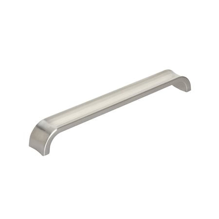 Amerock Concentric 7-9/16 in 192 mm Center-to-Center Satin Nickel Cabinet Pull BP36815G10