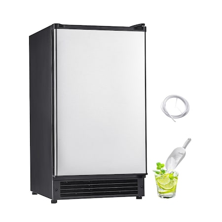 Vevor Undercounter Ice Maker 25 Lbs/Day Built-in Ice Maker Machine w/ Reversible Door IMC25