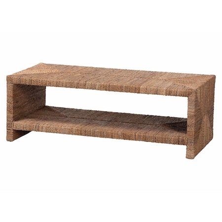 Bali & Pari Liza Natural Seagrass Coffee Table 262-13681-ZORO