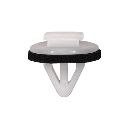 Auveco Toyota Moulding Clip with Sealer- White Nylon, 15PK 21653