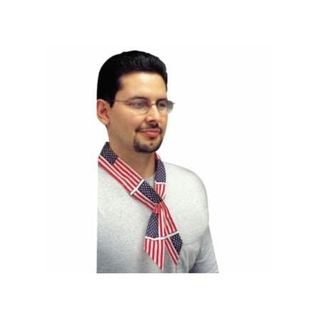 Allegro Industries Cool Offs Neck Wrap/Headband, 2 in W x 38 in L, American Flag 037-8405-54
