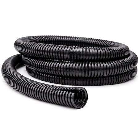 Kable Kontrol Corrugated Split Wire Loom Tubing - 3/8" Inside Diameter - 100' Length - Black WL921