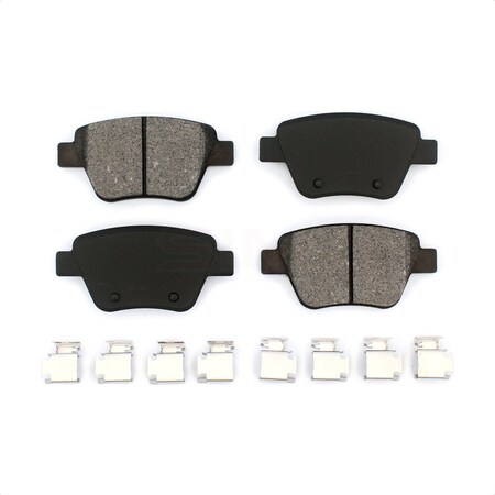 Sim Rear Semi-Metallic Disc Brake Pads For Volkswagen Jetta Passat Beetle Golf GTI Eos Audi A3 SIM-1456