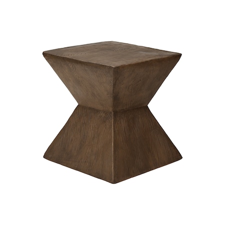 Monarch Specialties Accent Table 25"h, Indoor or Outdoor, Side Table, Nightstand, Walnut, Contemporary I 4128