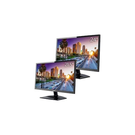 Pelco LED Monitor, Full High-Definition, 21.5" PMCL622