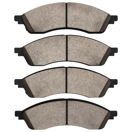 Dynamic Friction Co DFC 5000 Advanced Brake Pads - Ceramic 1551-2427-00