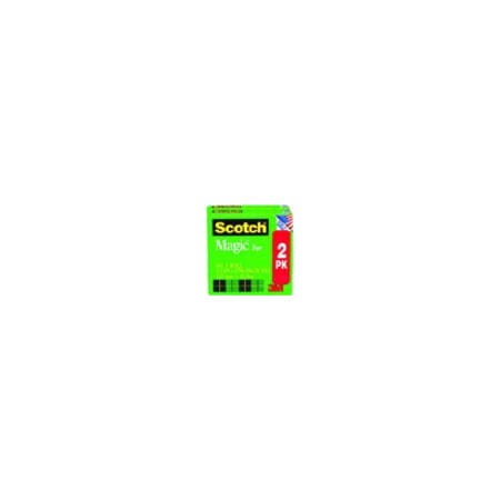 Scotch Magic Trans Tpe, 810H2, 1/2"x1296", 48, PK48 810H2