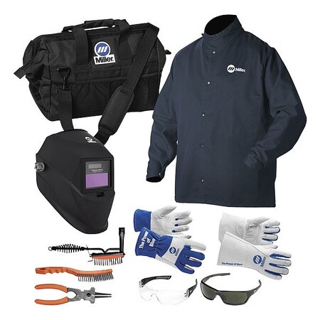 Miller Electric Welding Student Safety Kit, M, PPE Window 291661